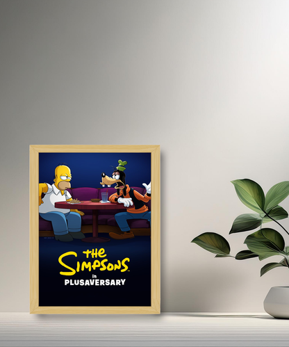 Cadre photo Les Simpsons