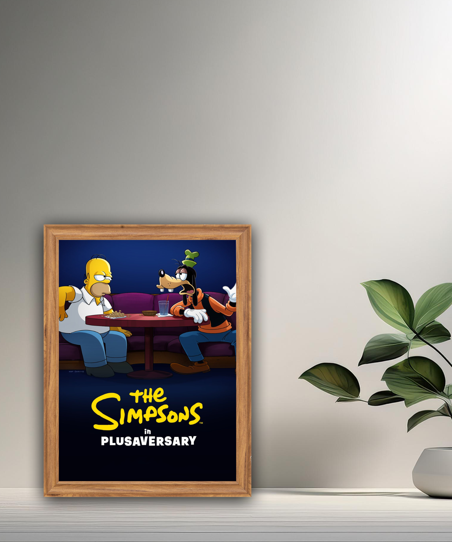 Cadre photo Les Simpsons