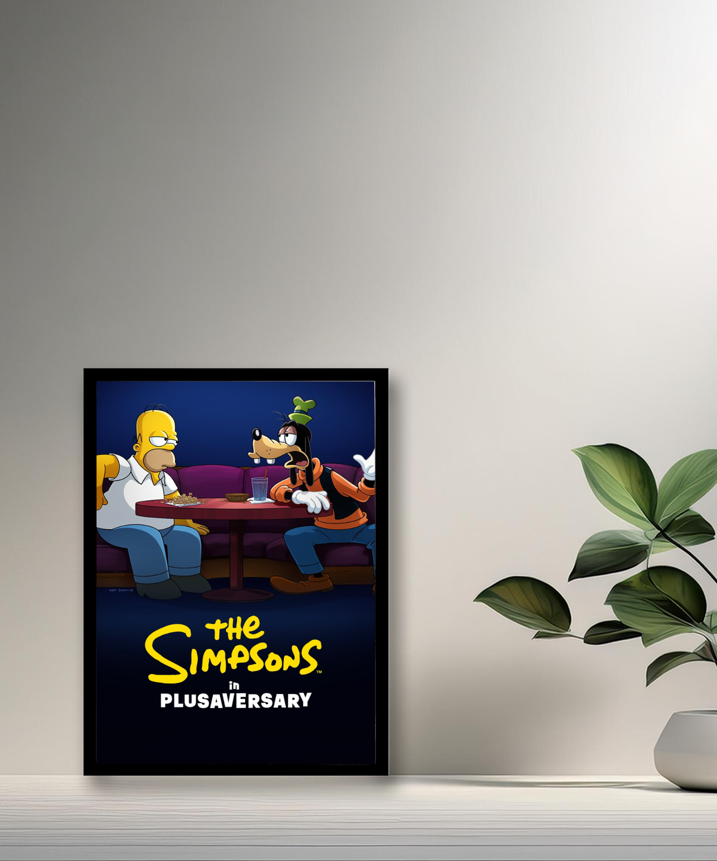 Cadre photo Les Simpsons