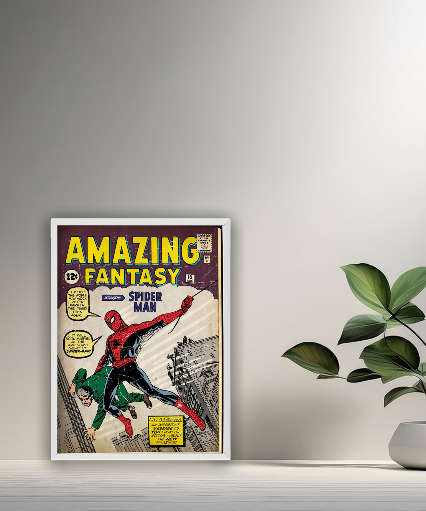 Cadre photo Spider-man Marvel