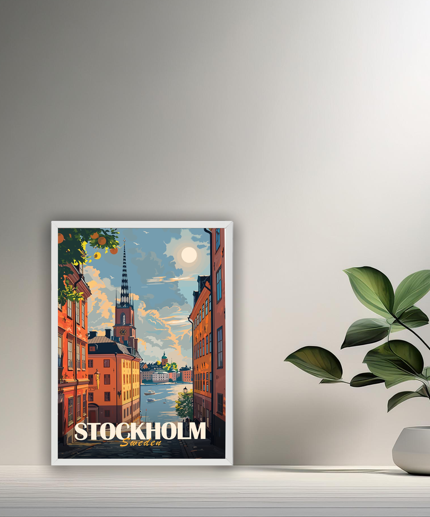 Cadre photo Stockholm Sweden