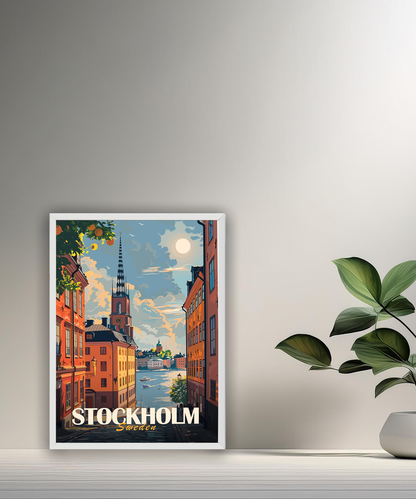 Cadre photo Stockholm Sweden