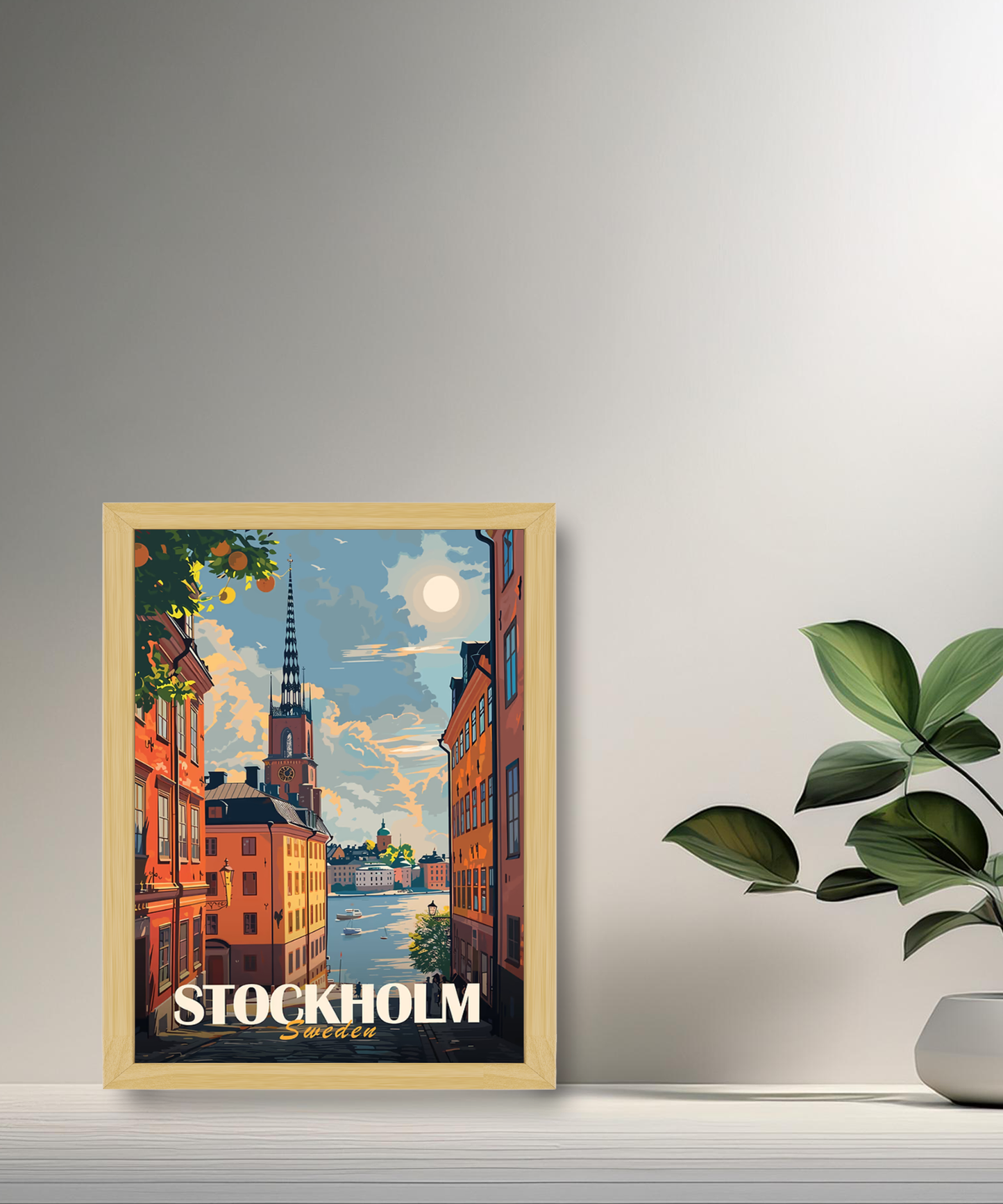 Cadre photo Stockholm Sweden