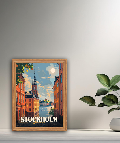 Cadre photo Stockholm Sweden