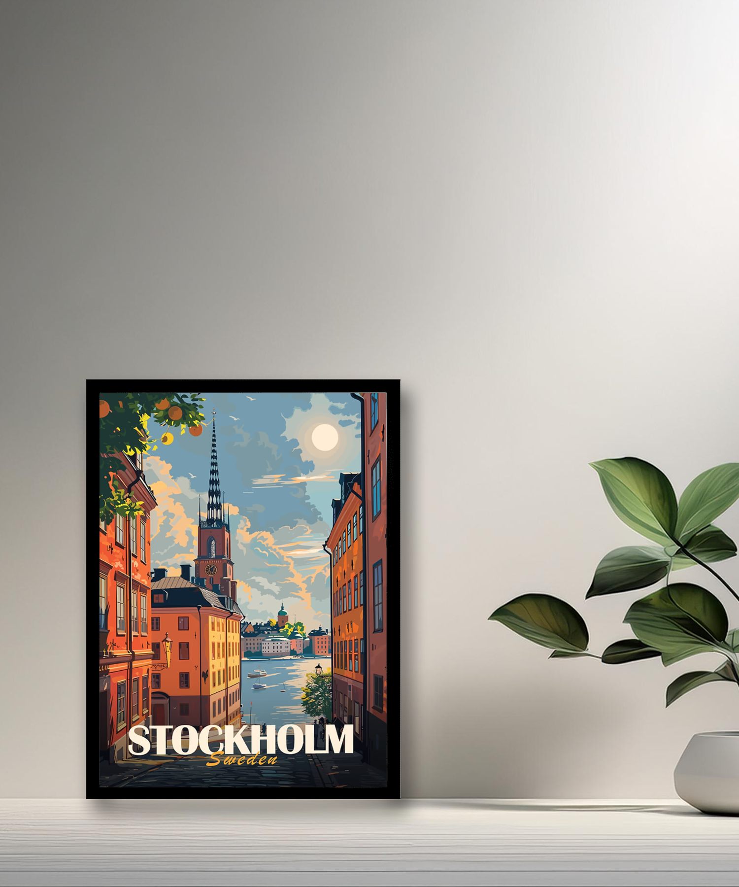 Cadre photo Stockholm Sweden