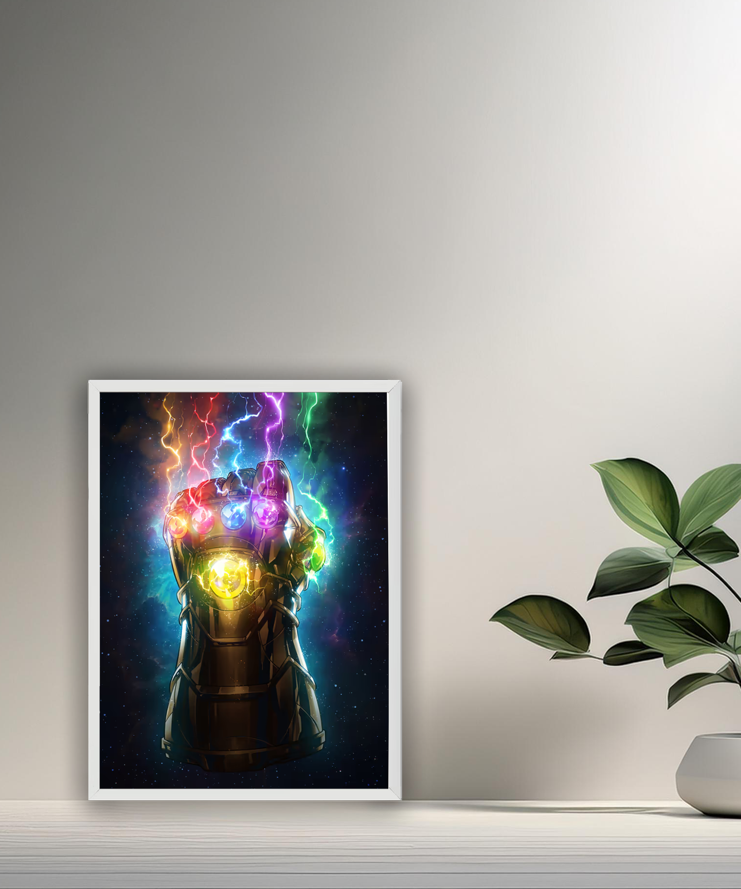 Cadre photo main de Thanos Marvel