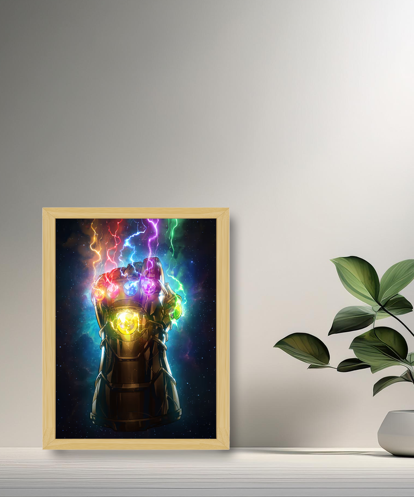 Cadre photo main de Thanos Marvel