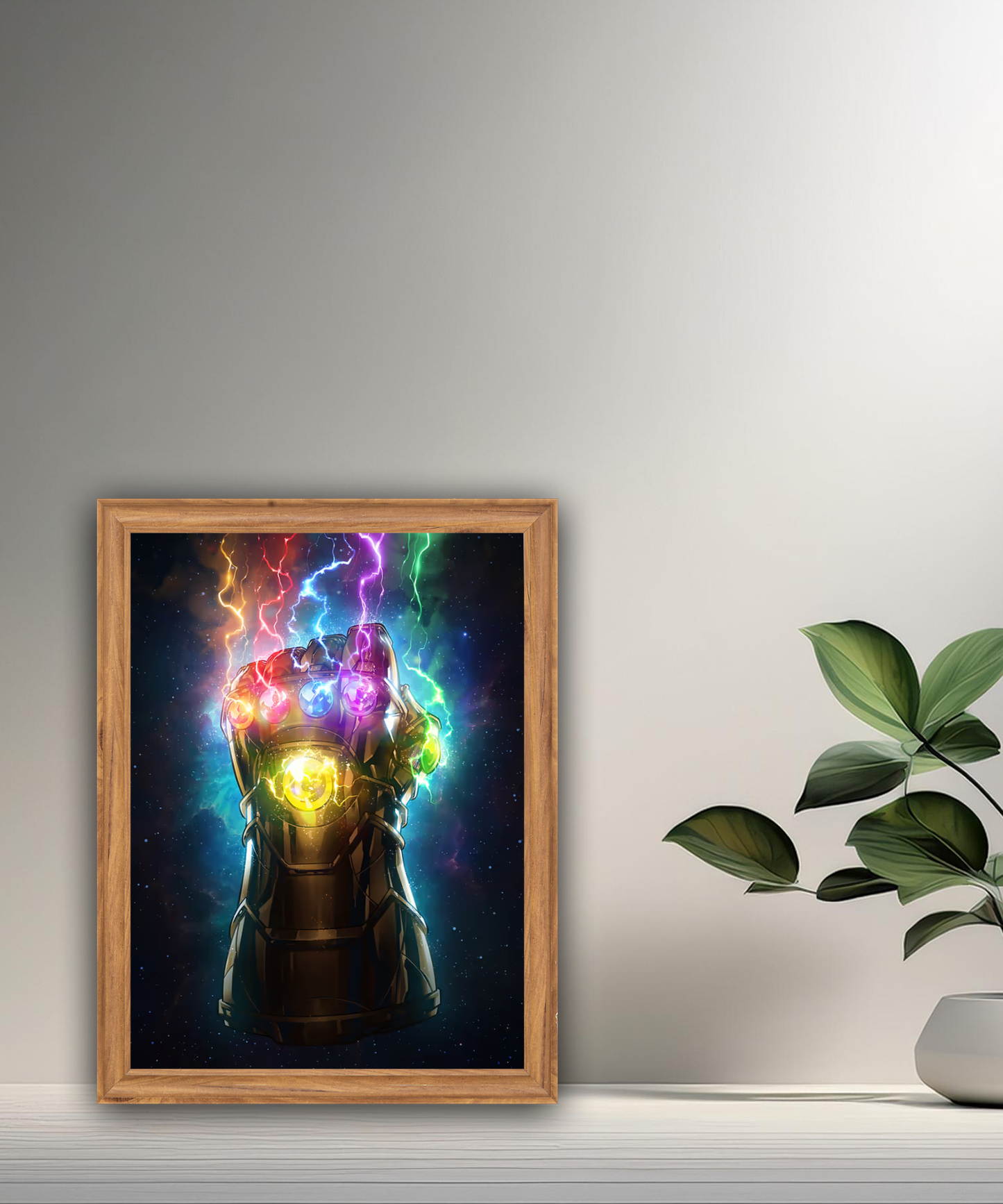 Cadre photo main de Thanos Marvel