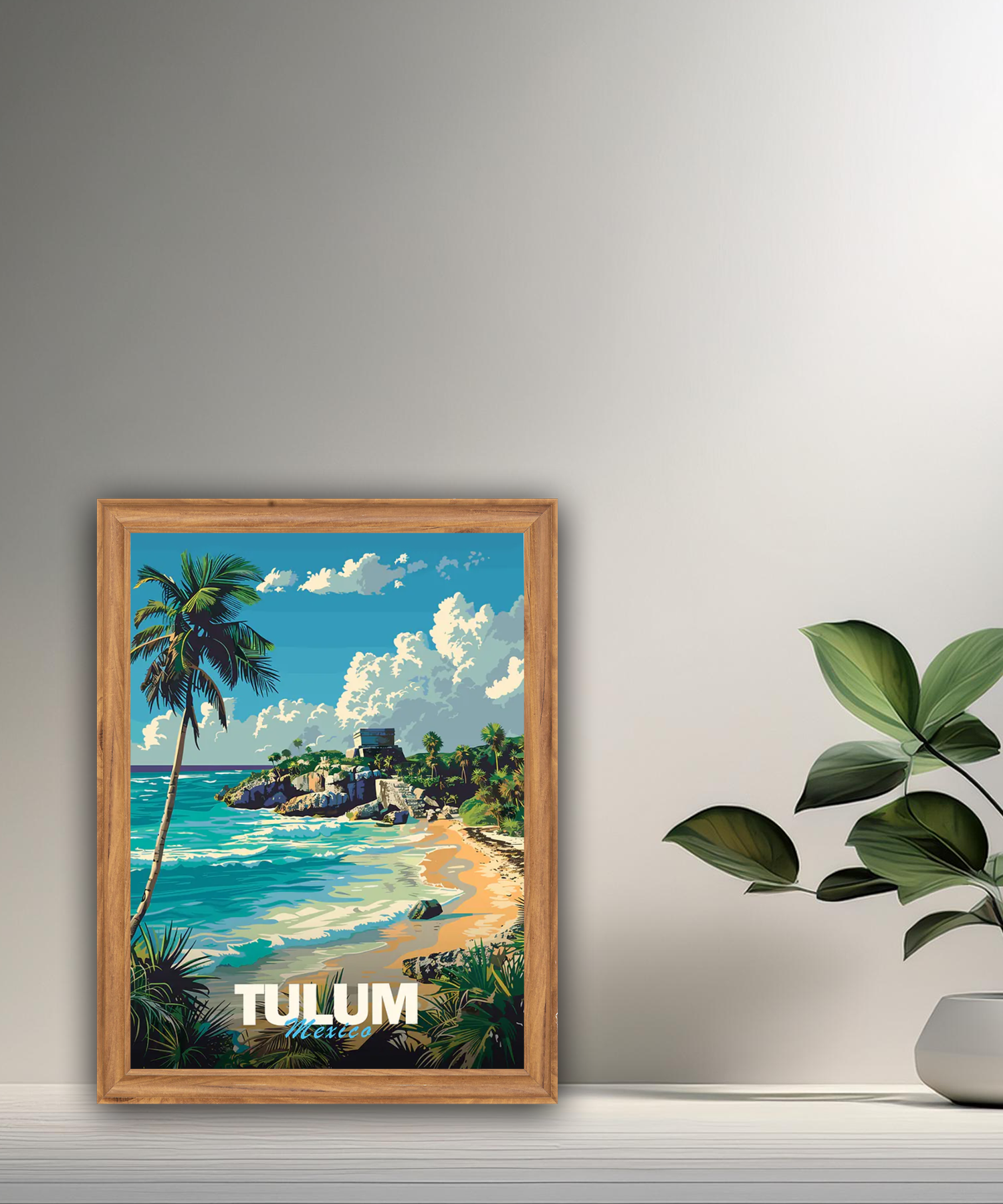 Cadre photo Tulum Mexico