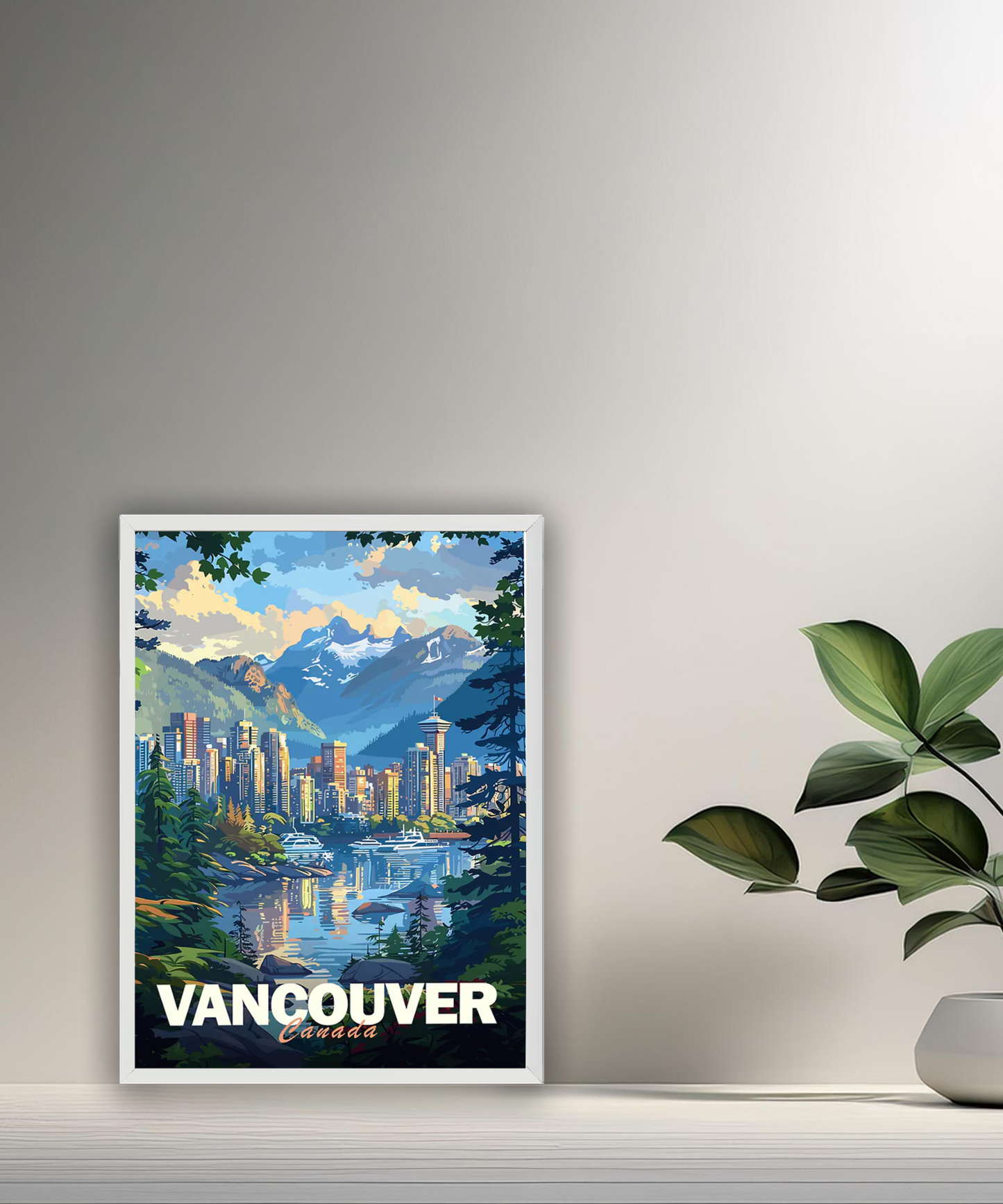 Cadre photo Vancouver Canada