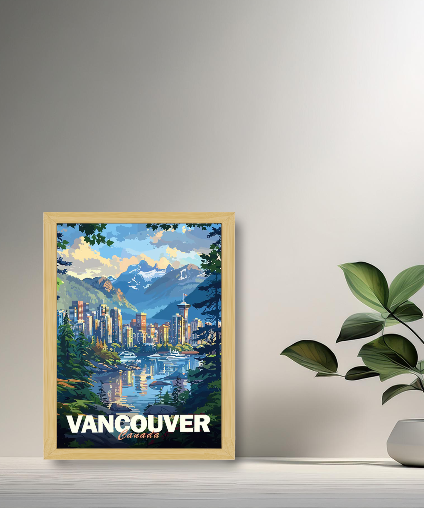 Cadre photo Vancouver Canada