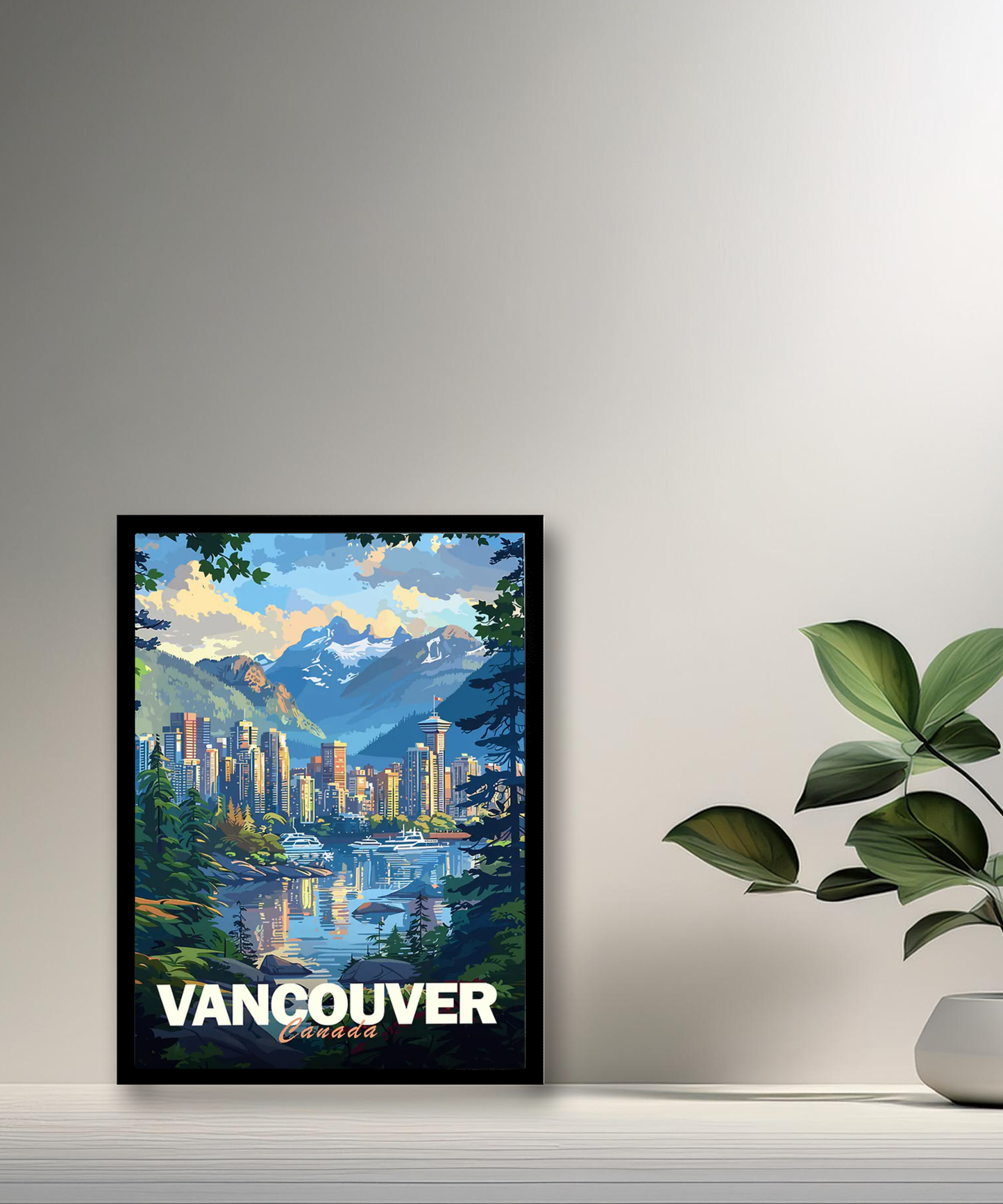 Cadre photo Vancouver Canada