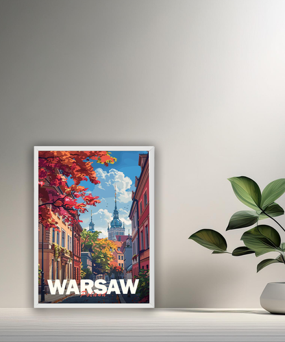 Cadre photo Warsaw Poland