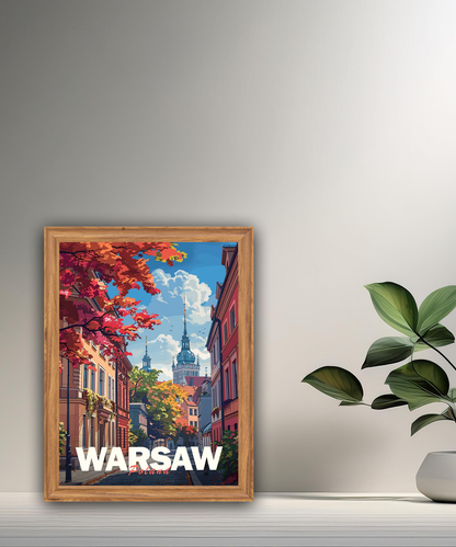 Cadre photo Warsaw Poland