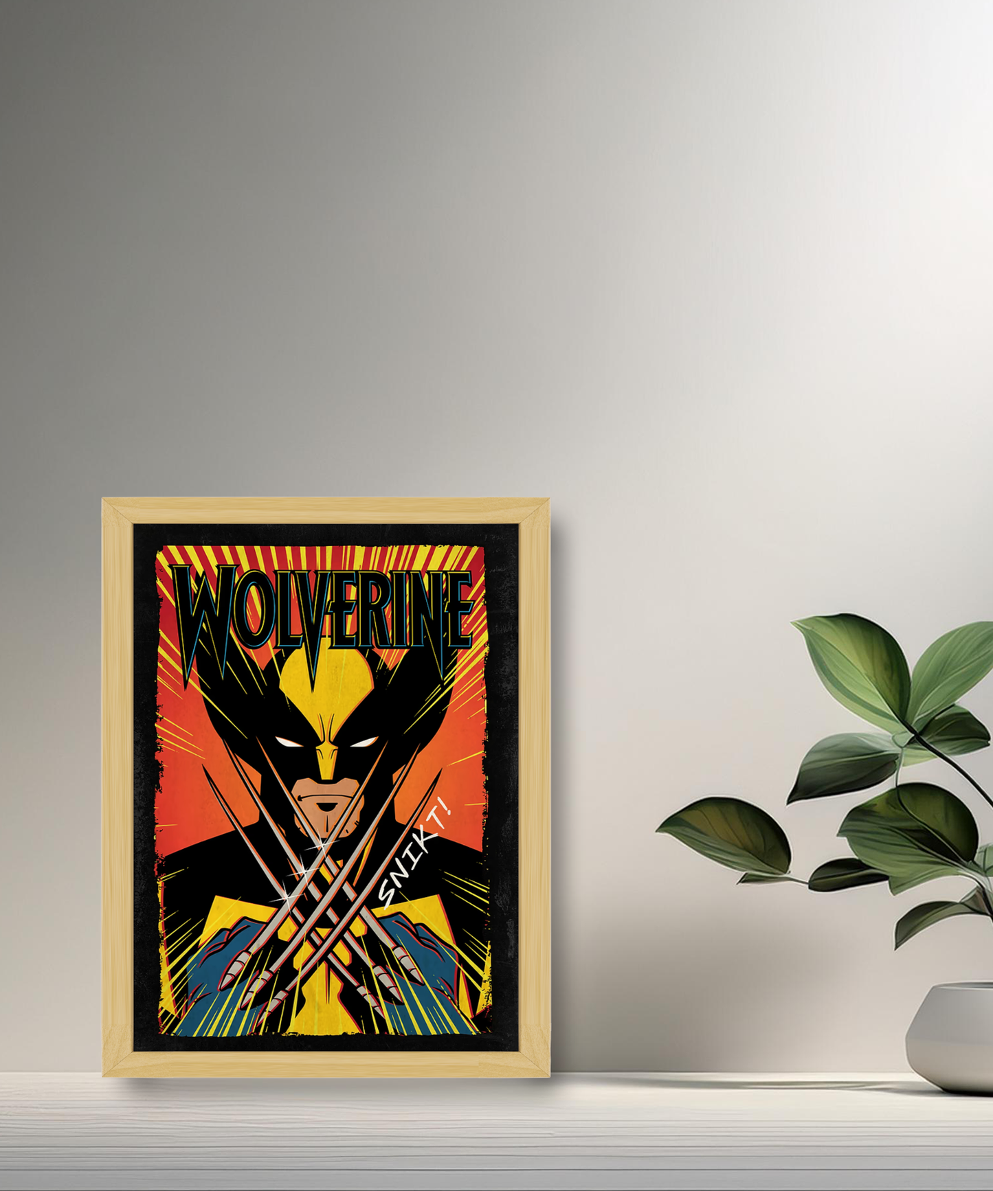 Cadre photo Wolverine Marvel
