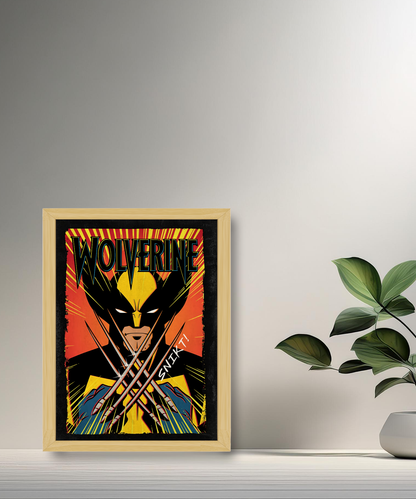 Cadre photo Wolverine Marvel