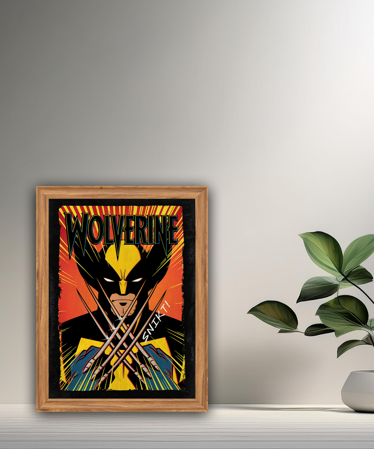 Cadre photo Wolverine Marvel