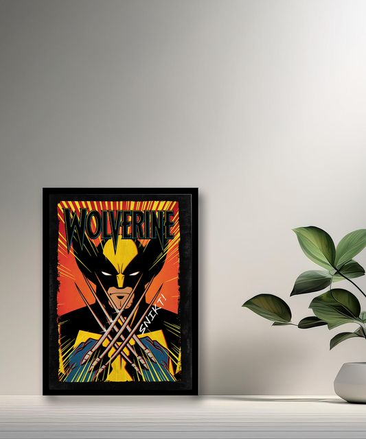 Cadre photo Wolverine Marvel