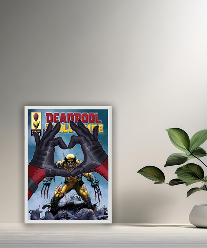 Cadre photo Deadpool & Wolverine Marvel