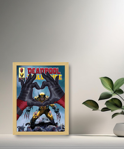 Cadre photo Deadpool & Wolverine Marvel