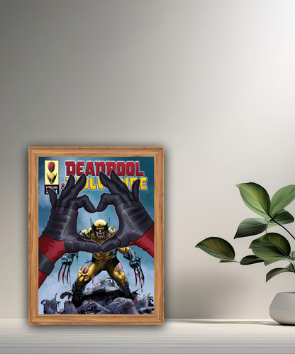 Cadre photo Deadpool & Wolverine Marvel