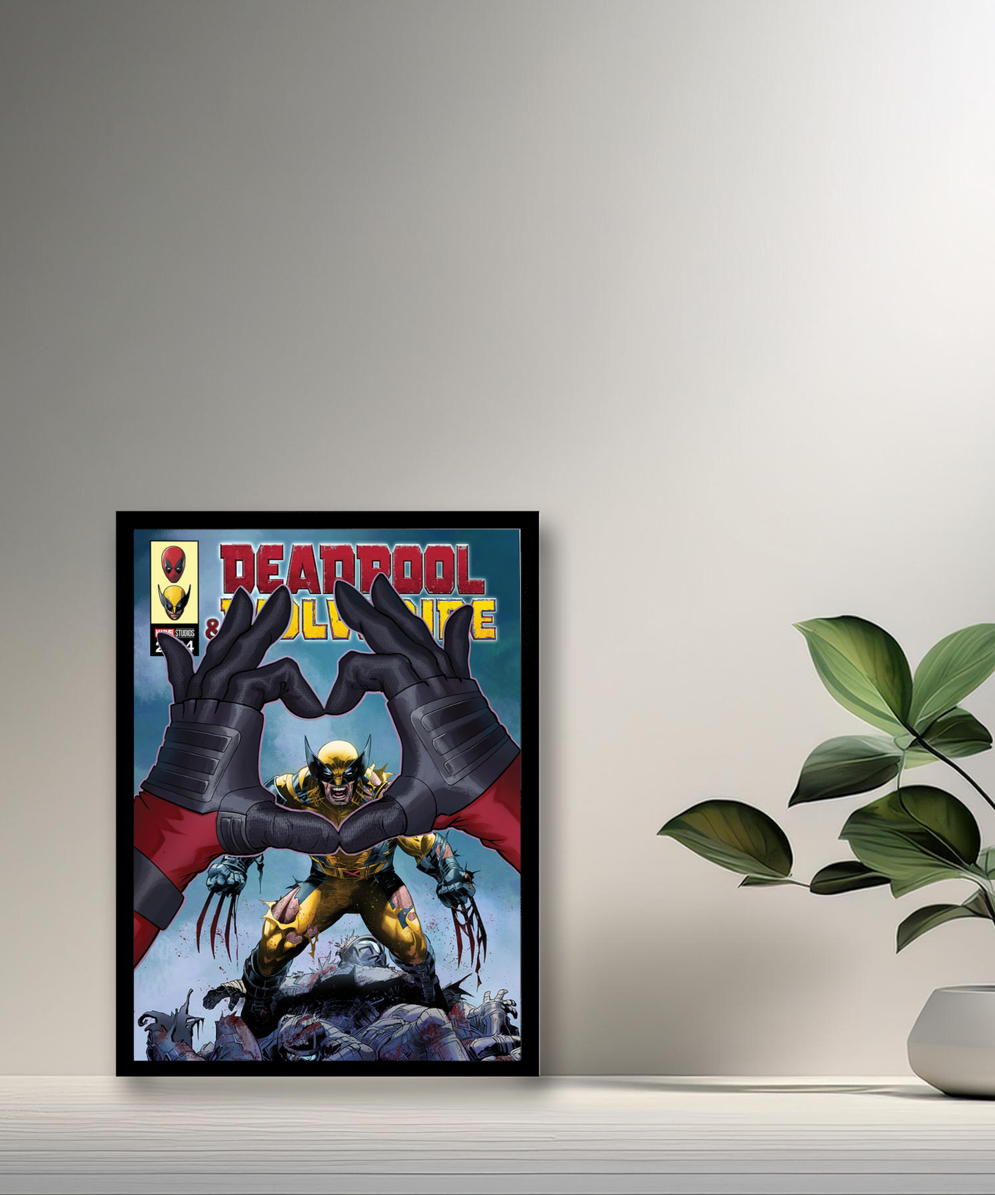 Cadre photo Deadpool & Wolverine Marvel