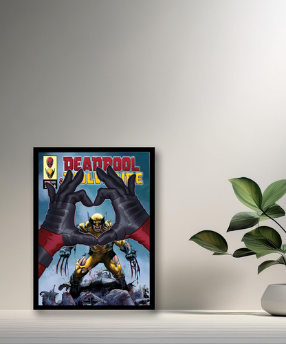 Cadre photo Deadpool & Wolverine Marvel