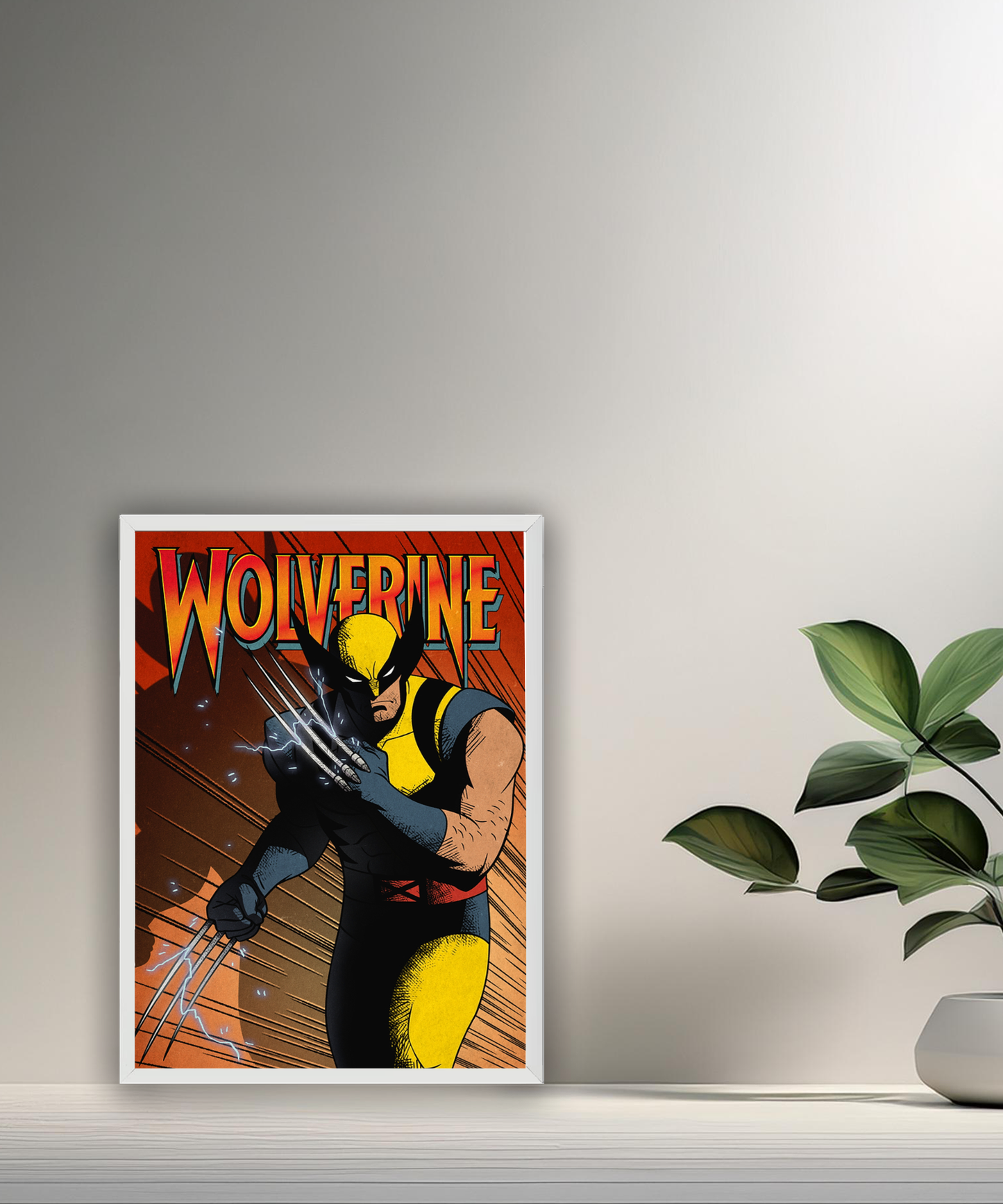 Cadre photo Wolverine Marvel