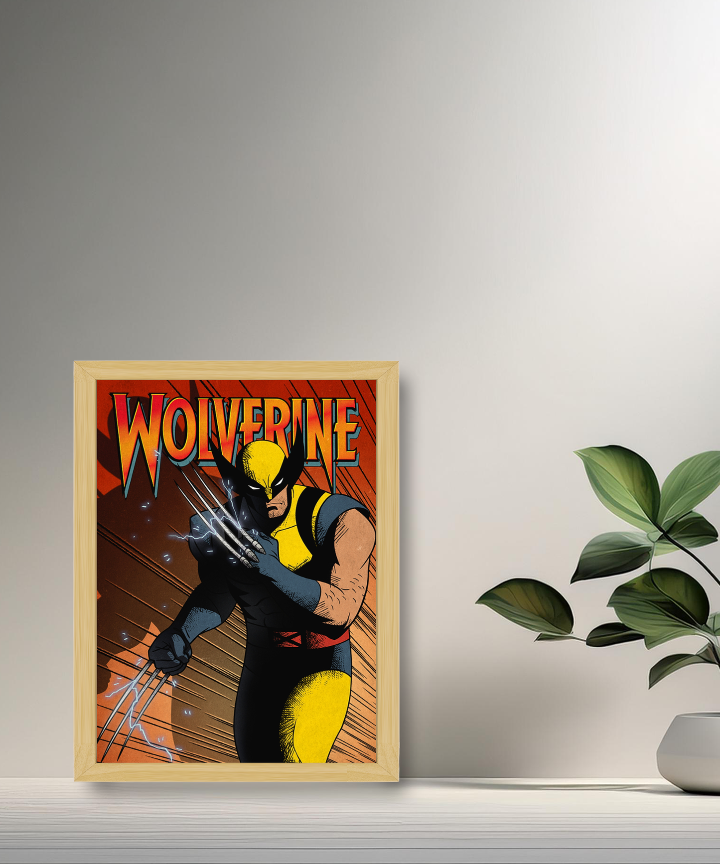 Cadre photo Wolverine Marvel