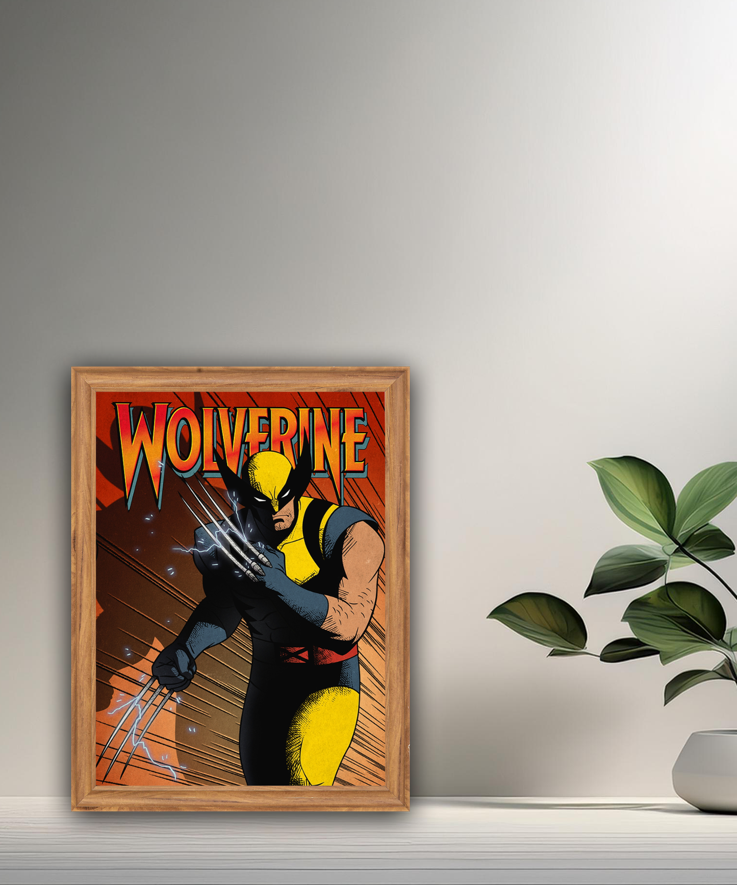 Cadre photo Wolverine Marvel