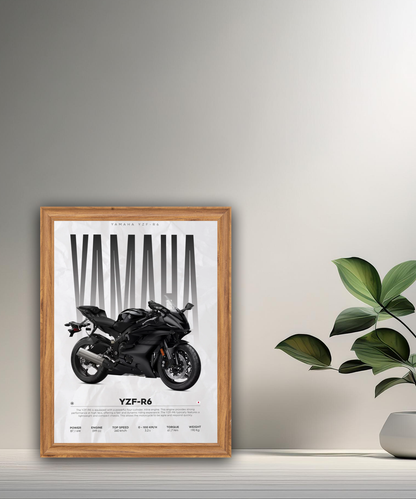 Cadre photo Yamaha YZF-R6