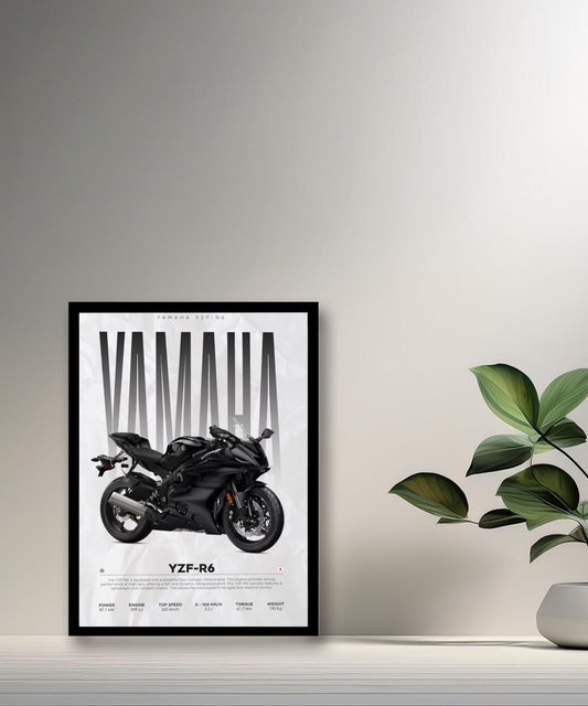 Cadre photo Yamaha YZF-R6