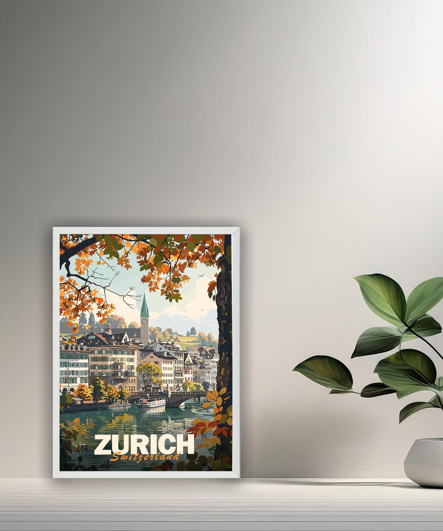 Cadre photo Zurich Switzerland