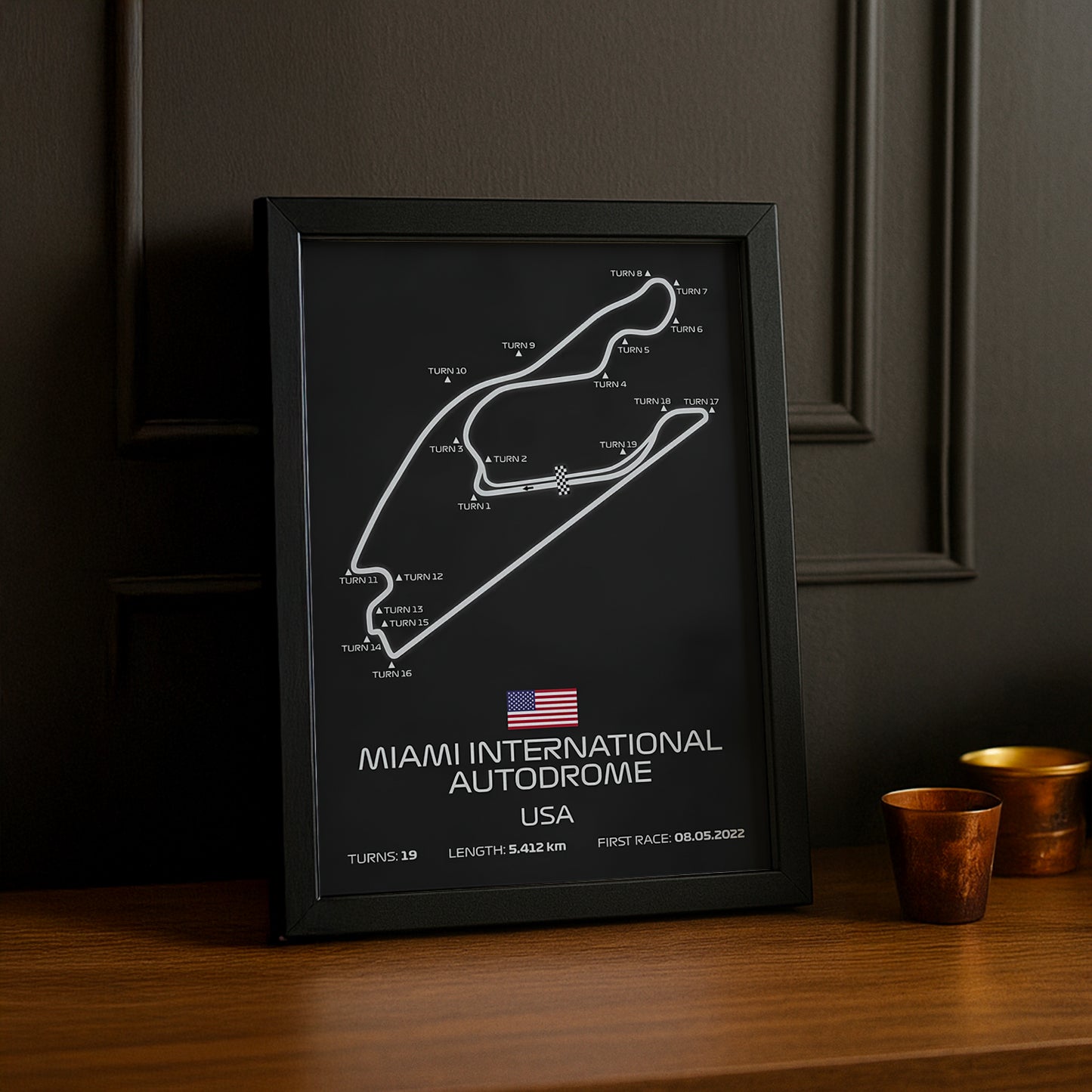 Cadre photo Miami International Autodrome