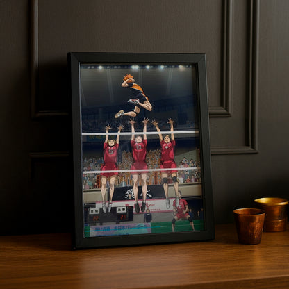 Cadre photo Volley-Ball - Haikyu Shoyo Spike