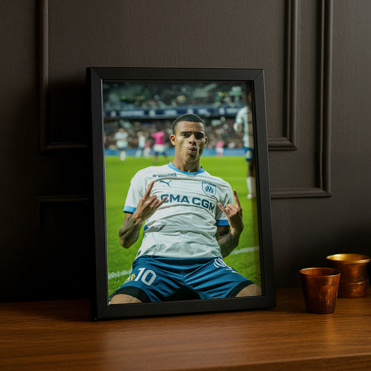 Olympique de Marseille Greenwood - Poster