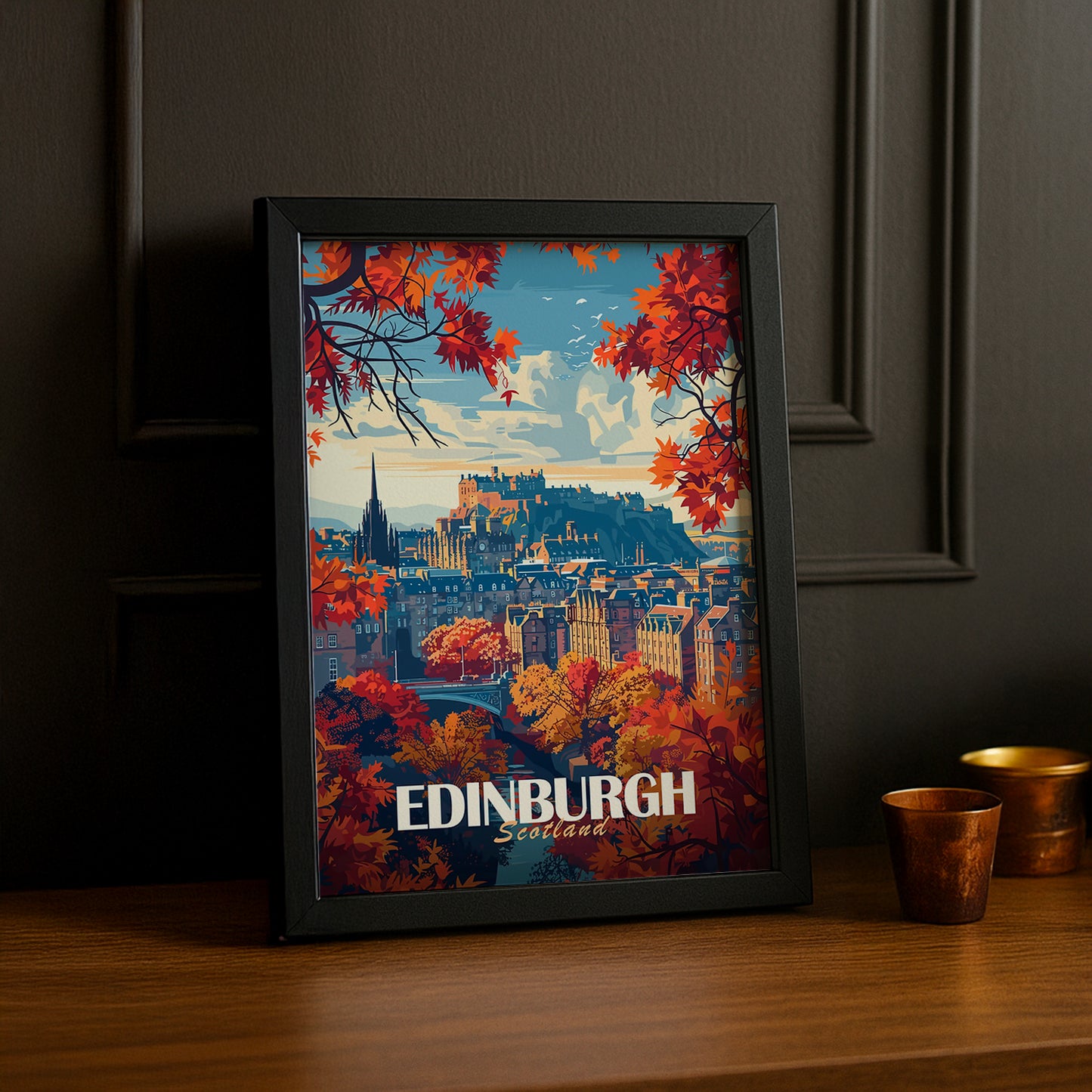 Cadre photo Edinburgh Scotland