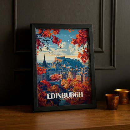 Cadre photo Edinburgh Scotland