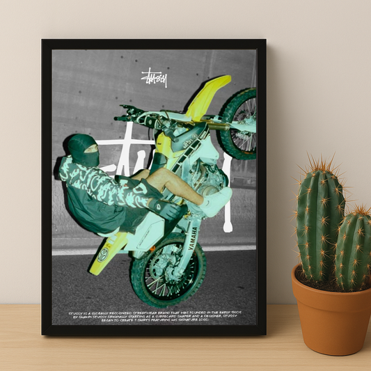 Stüssy Cross - Poster