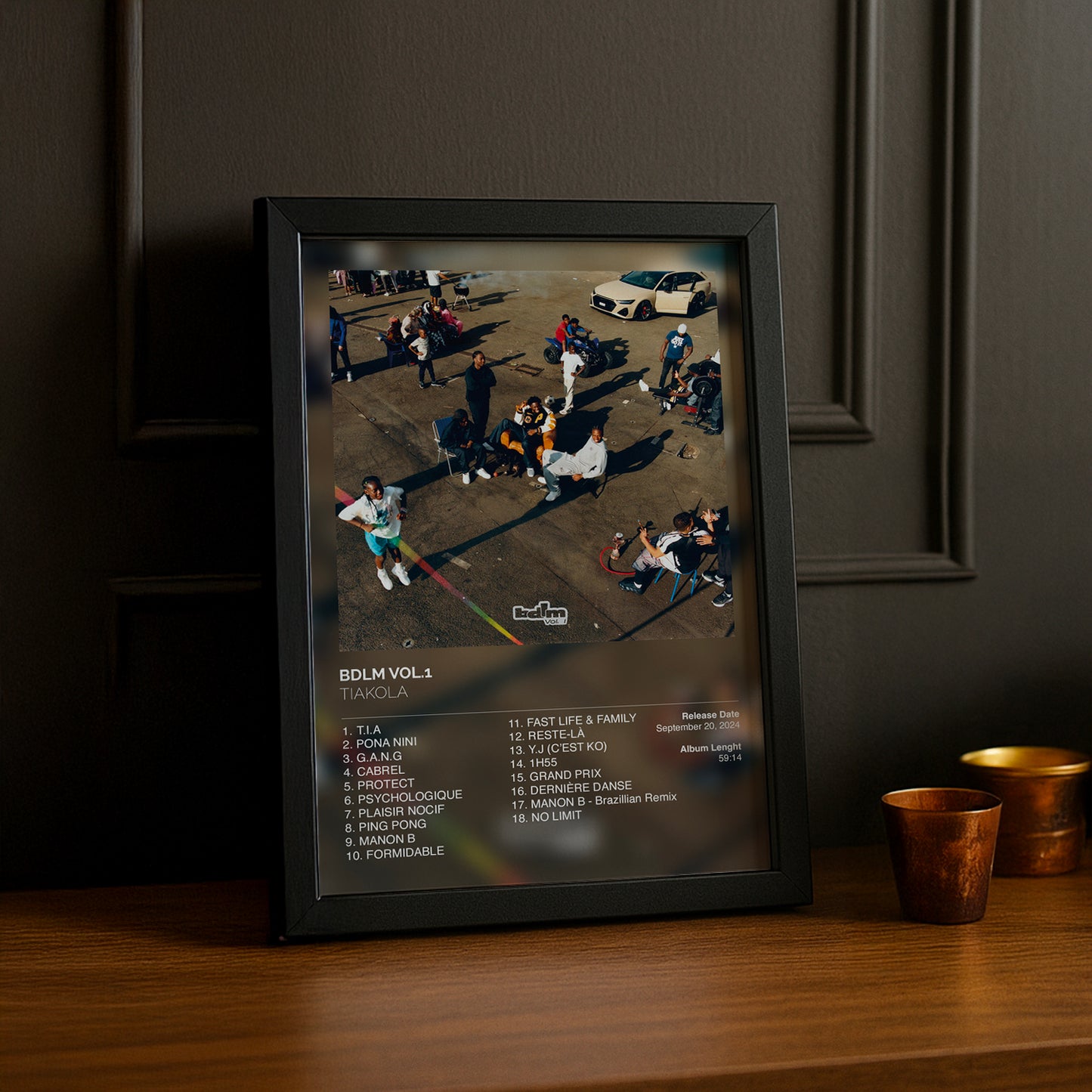 Cadre photo Album BDLM de Tiakola