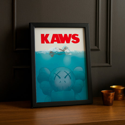 Cadre photo Kaws Requin