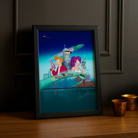 Cadre Photo Futurama - City