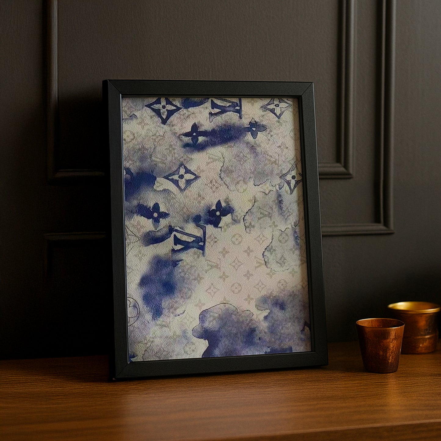 Cadre photo Louis Vuitton Encre