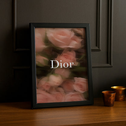Cadre photo Dior Roses