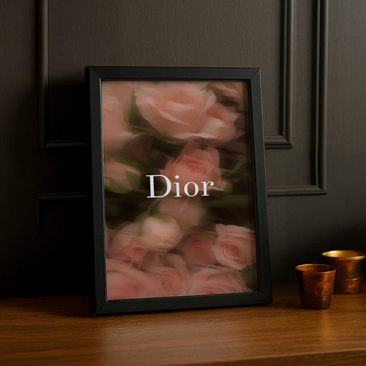 Cadre photo Dior Roses