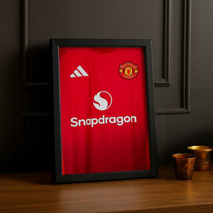 Manchester United 2025 Trikot-Fotorahmen
