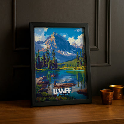 Cadre photo Banff Canada