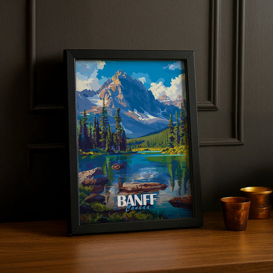 Cadre photo Banff Canada