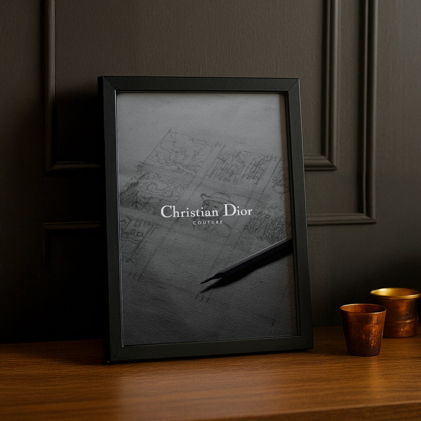 Cadre photo Christian Dior - Couture