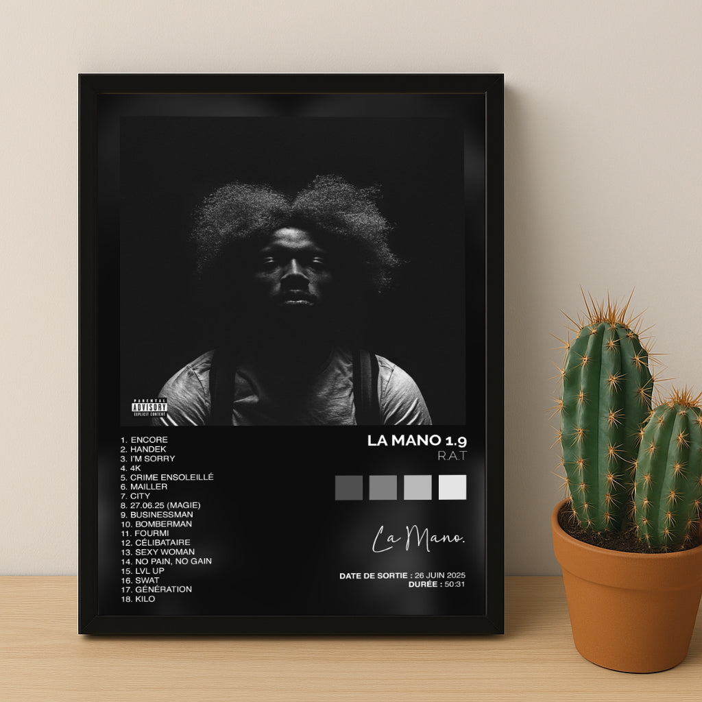 Cadre photo Album Musicaux - R.A.T de La Mano 1.9